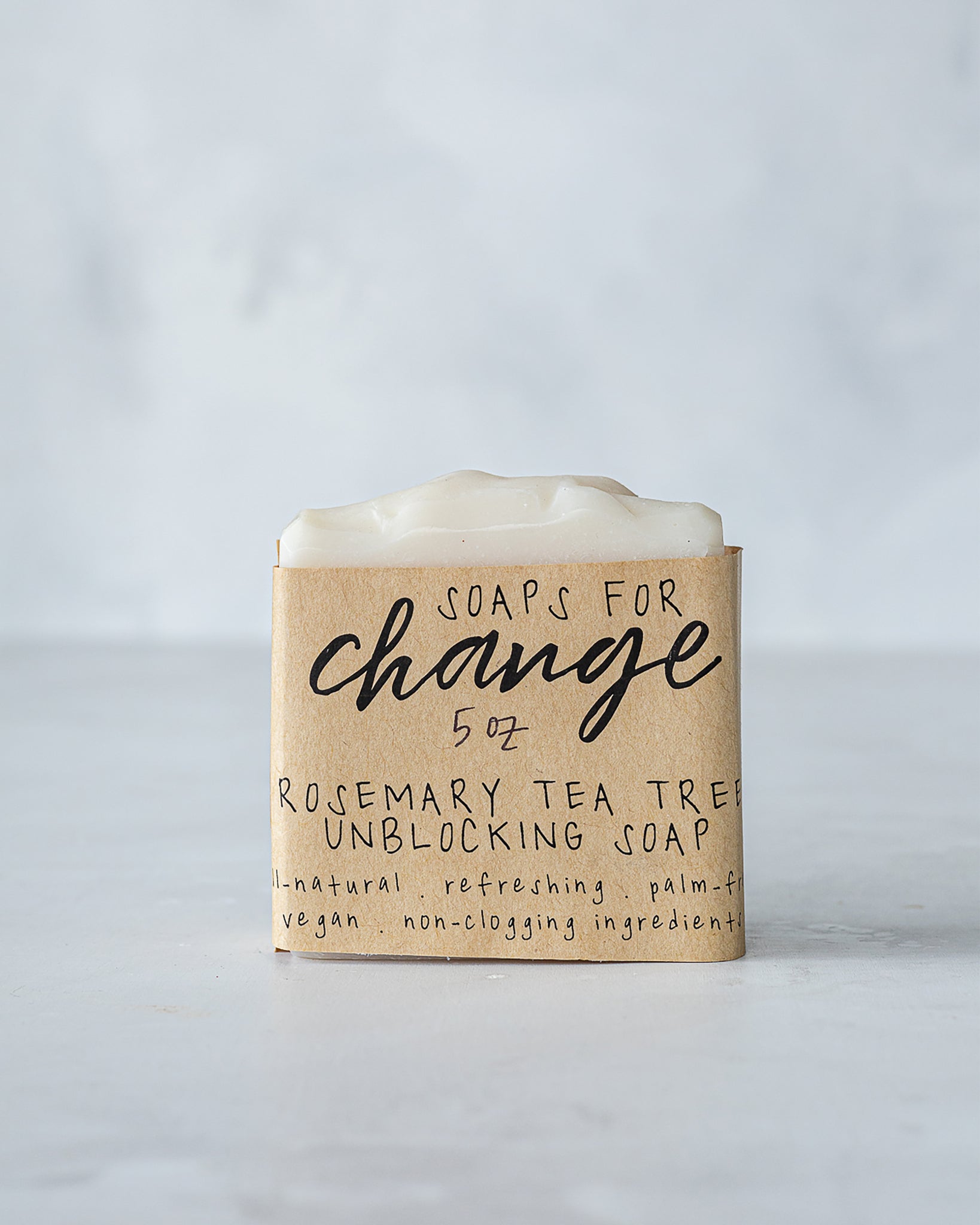 rosemary tea tree acne safe bar soap
